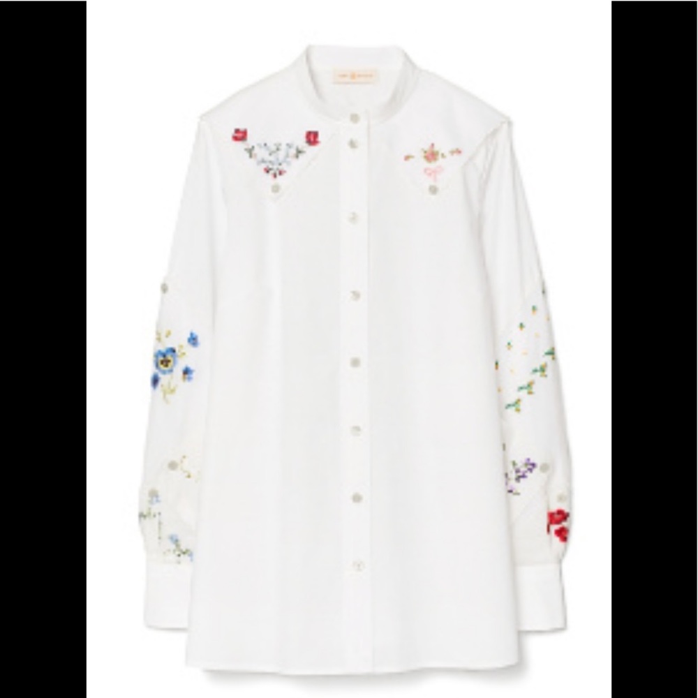 Gorgeous Tory Burch Handkerchief Shirt